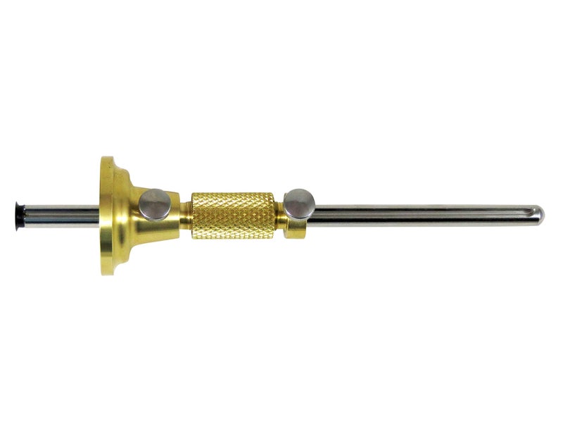 Taytools 464763 Solid Brass Wheel Woodworking Precision Marking Cutting Gauge with 2 Extra Cutters Micro Adjust Head - Image 3
